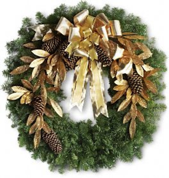 Glitter & Gold Wreath